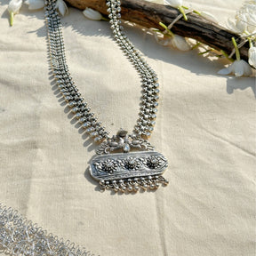 Festive Traditional Silver 925 Necklace