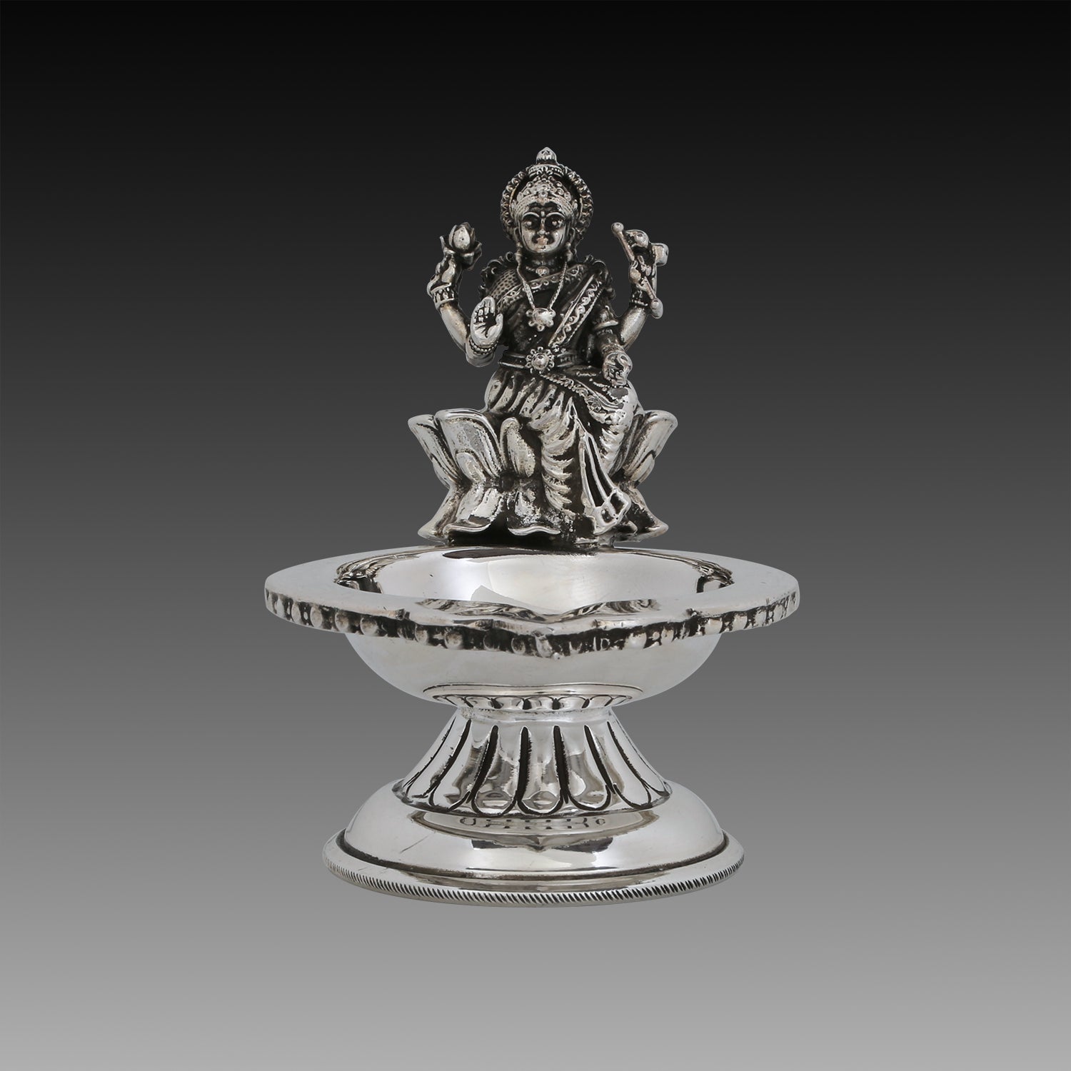 Isvari Silver Diya