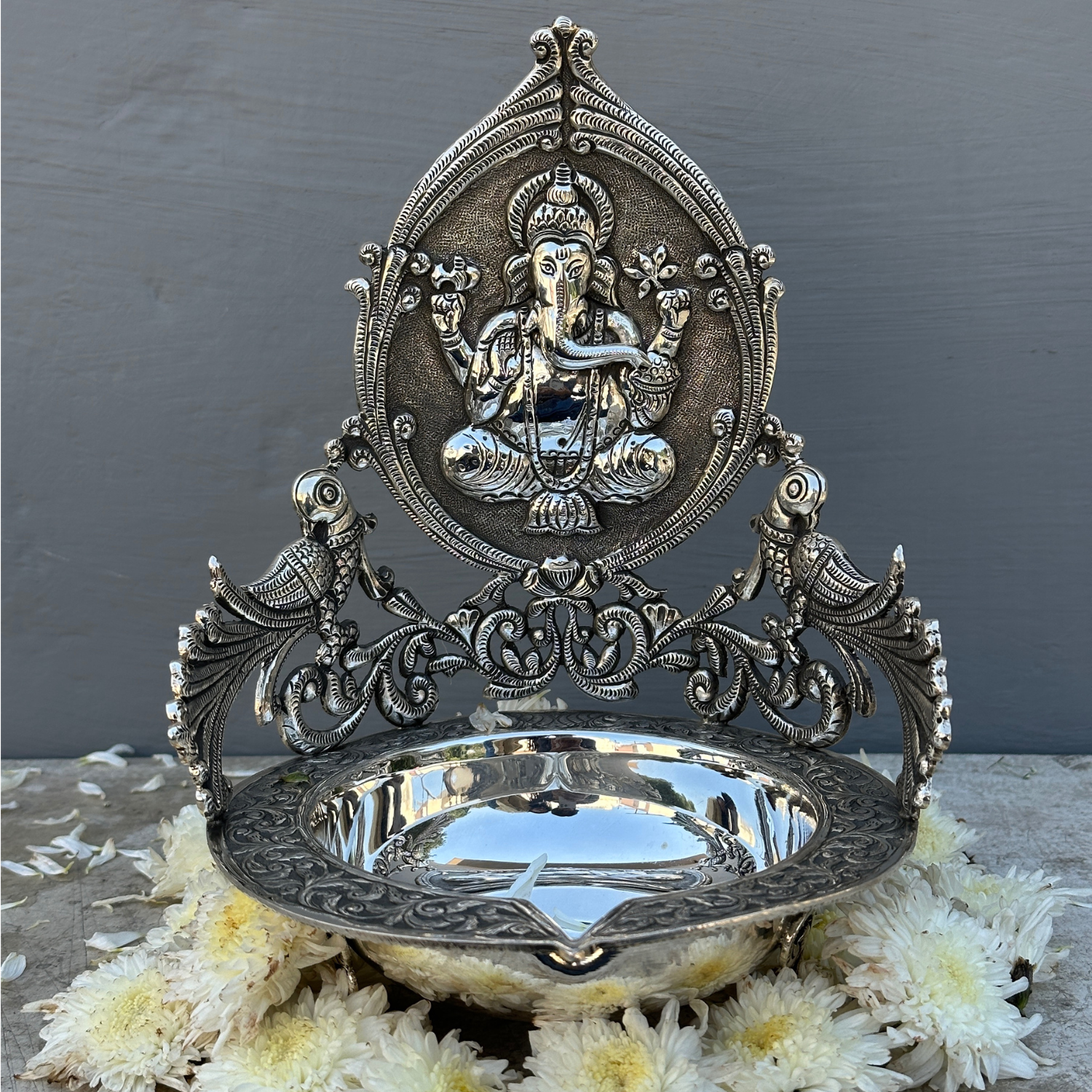 Tanush Silver Diya