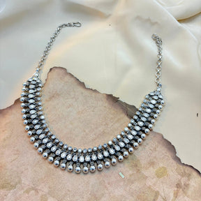 Festive Silver 925 Necklace