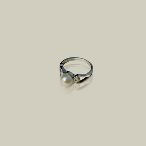 Jayce 925 Silver Pearl Heart Ring