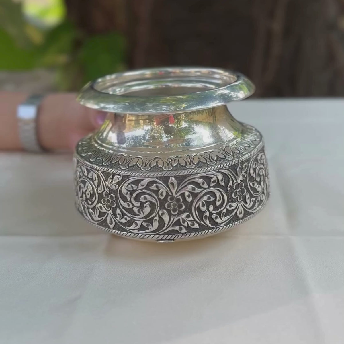 Harminder Silver 925 Pot