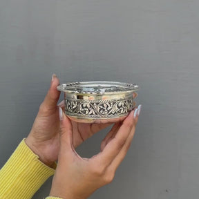 Viha handcrafted sterling silver bowl