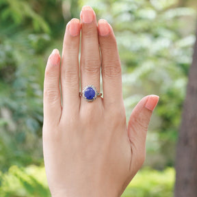 lapis ring, silver lapis ring, buy ring online, buy lapis ring, sterling silver ring, lapis jewelry