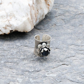 Yara Flower Silver Ring