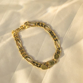 Anna 18K Gold Plated Silver 925 Chain Bracelet