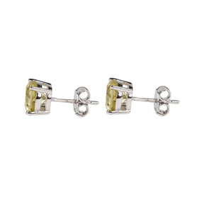 Enchanting Lemon Quartz Silver 925 Studs