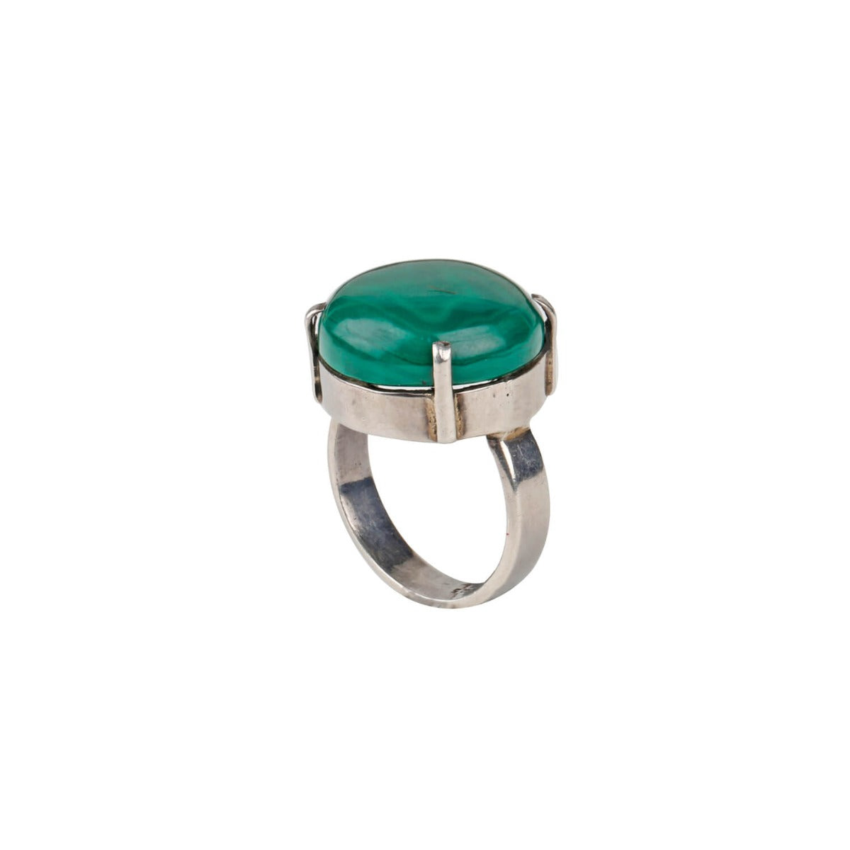 Ravishing malachite ring