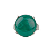 Ravishing malachite ring