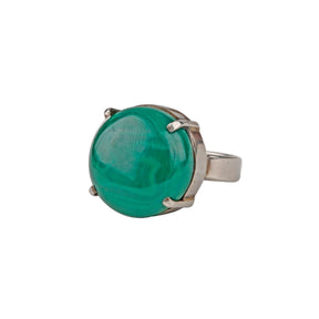 Ravishing malachite ring