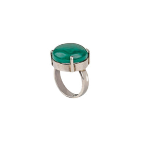 Ravishing malachite ring