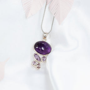 Anay Amethyst Silver 925 Pendant