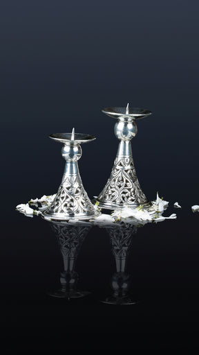 Meera Silver 925 Candle Holder