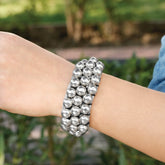 Festive Silver Bracelet