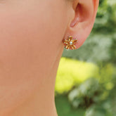 Marigold Citrine 925 Silver studs