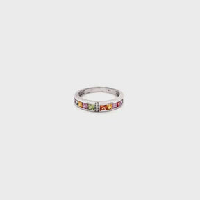 Declan Multi Sapphire Ring