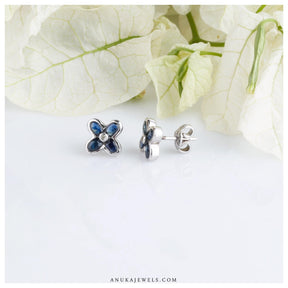 sapphire earrings