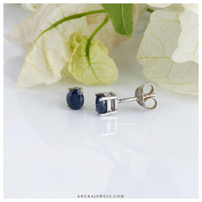 sapphire earrings