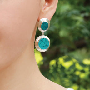 turquoise earrings, buy silver earrings, sterling silver earrings, gemstone earrings, buy sterling silver earrings, buy gemstone jewelry, buy jewelry online, turquoise jewelry