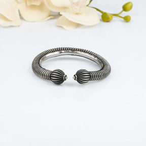 Anga Silver Bangle