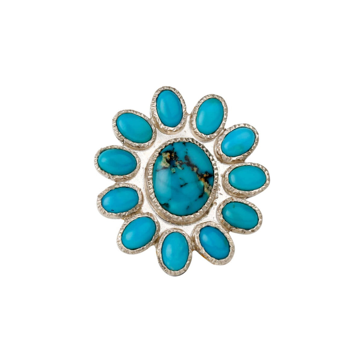 Turquoise sterling silver ring