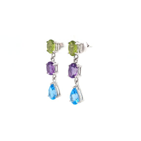 Rowan Color Stone Earrings