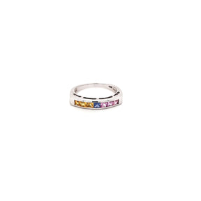 Declan Multi Sapphire Ring